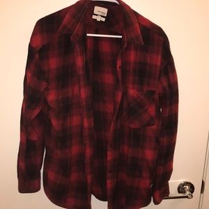 Aritzia red flannel